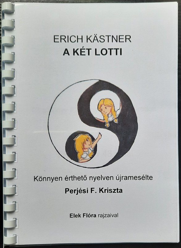 Erich Kästner: A két Lotti – újramesélt könyv borítója